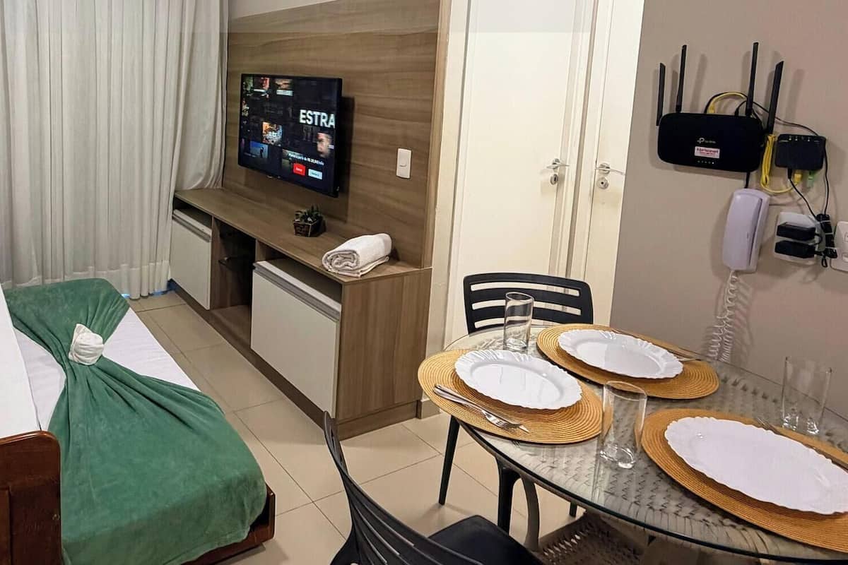 Apartment | 1 bilik tidur, cadar kapas Mesir, peralatan tempat tidur premium