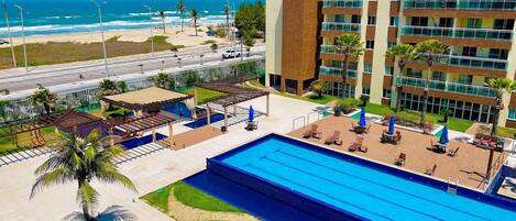 Apartment 2 | Pool | 4 outdoor pools, pool umbrellas, pool loungers