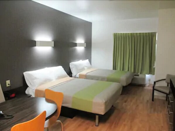 Free WiFi, bed sheets