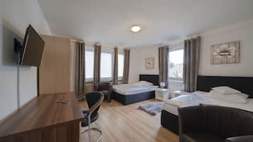 Phòng 3 tiện nghi đơn giản, 3 giường đơn | Truy cập Internet không dây miễn phí