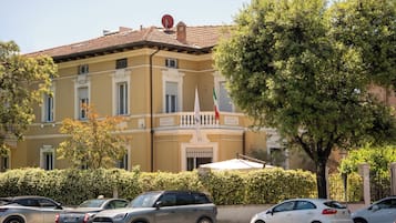 Fassade der Unterkunft