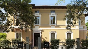 Fassade der Unterkunft