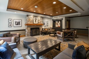 Sala de estar en el lobby