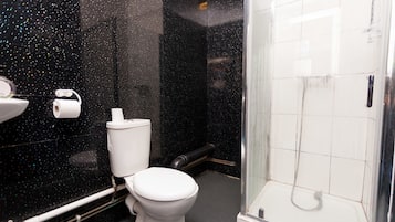 Shower, hair dryer
