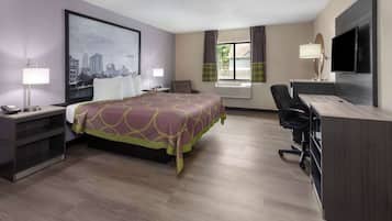 Safe på rommet, skrivebord og barnesenger (inkludert)