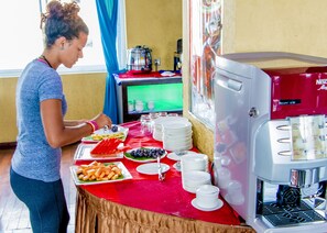 Petit déjeuner buffet compris tous les jours