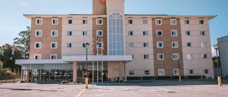 Overnatningsstedets facade