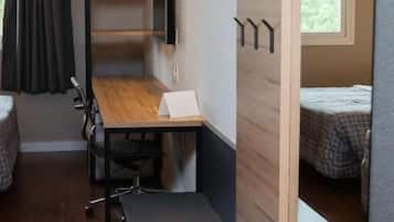 Minibar, in-room safe, desk, blackout curtains