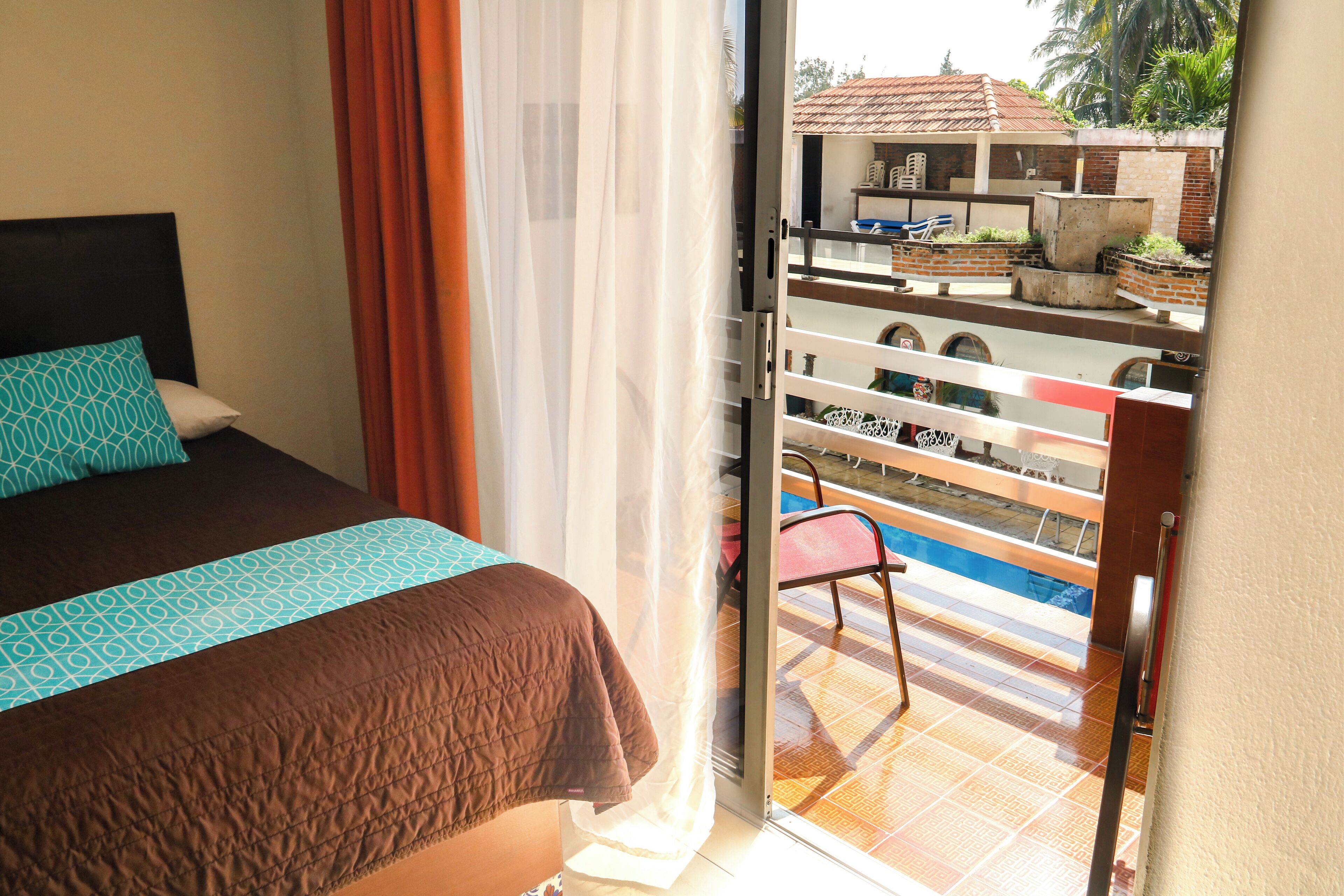 Habitación doble estándar, vista a la alberca | Vista desde la habitación