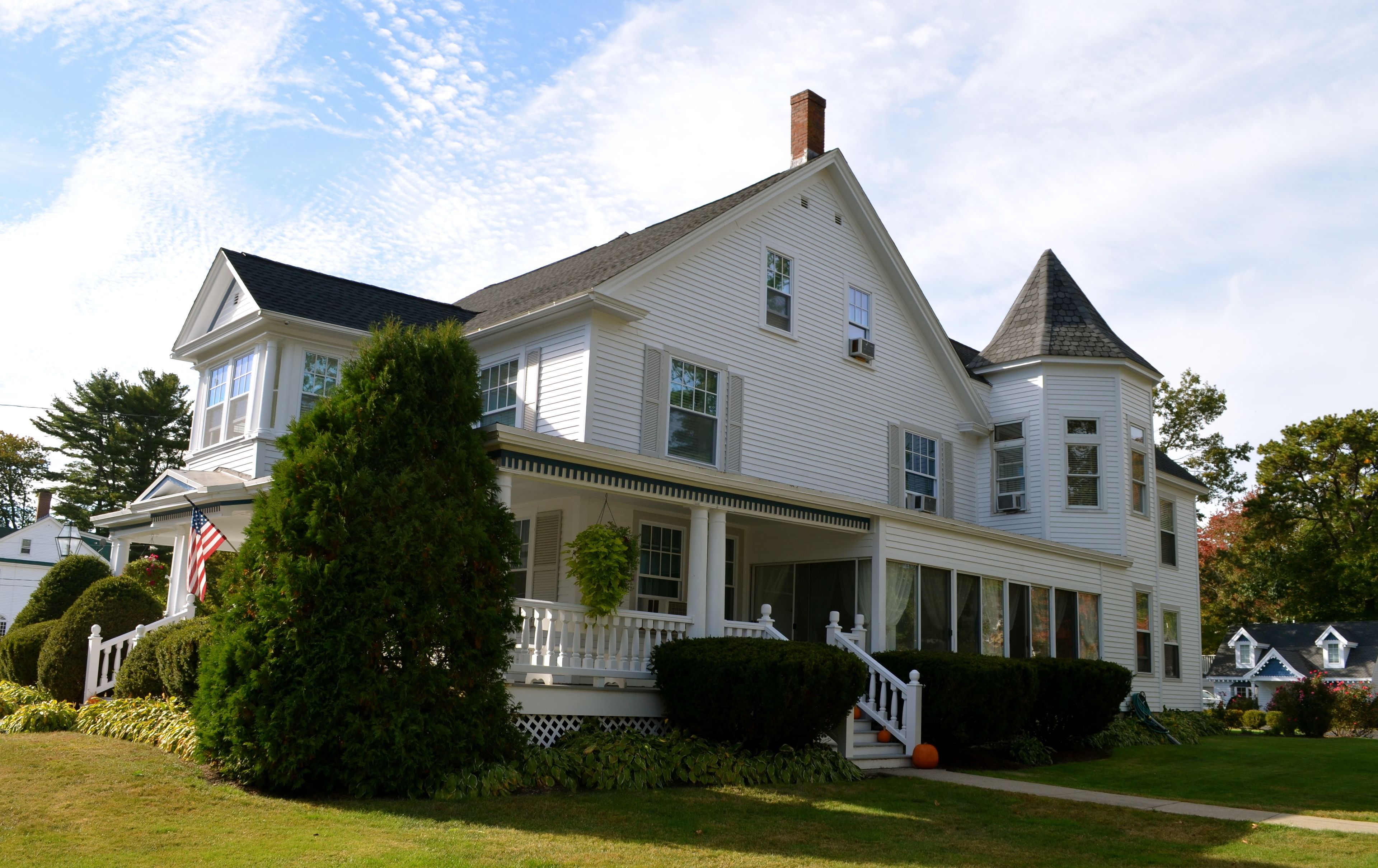 Fassade der Unterkunft