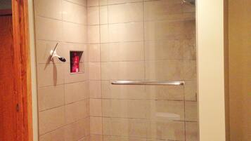Garden Suite (Private Bath) | Bathroom shower