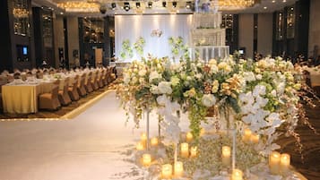 Innenbereich für Hochzeiten
