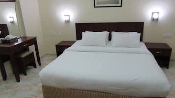 Family Apartment, 1 King Bed, City View | 1 bedroom, in-room safe, individually decorated, individually furnished