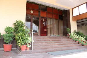 Entrée de l’hébergement