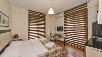 Estúdio | Frigobar, cofres nos quartos, quartos à prova de som, berços (sobretaxa)