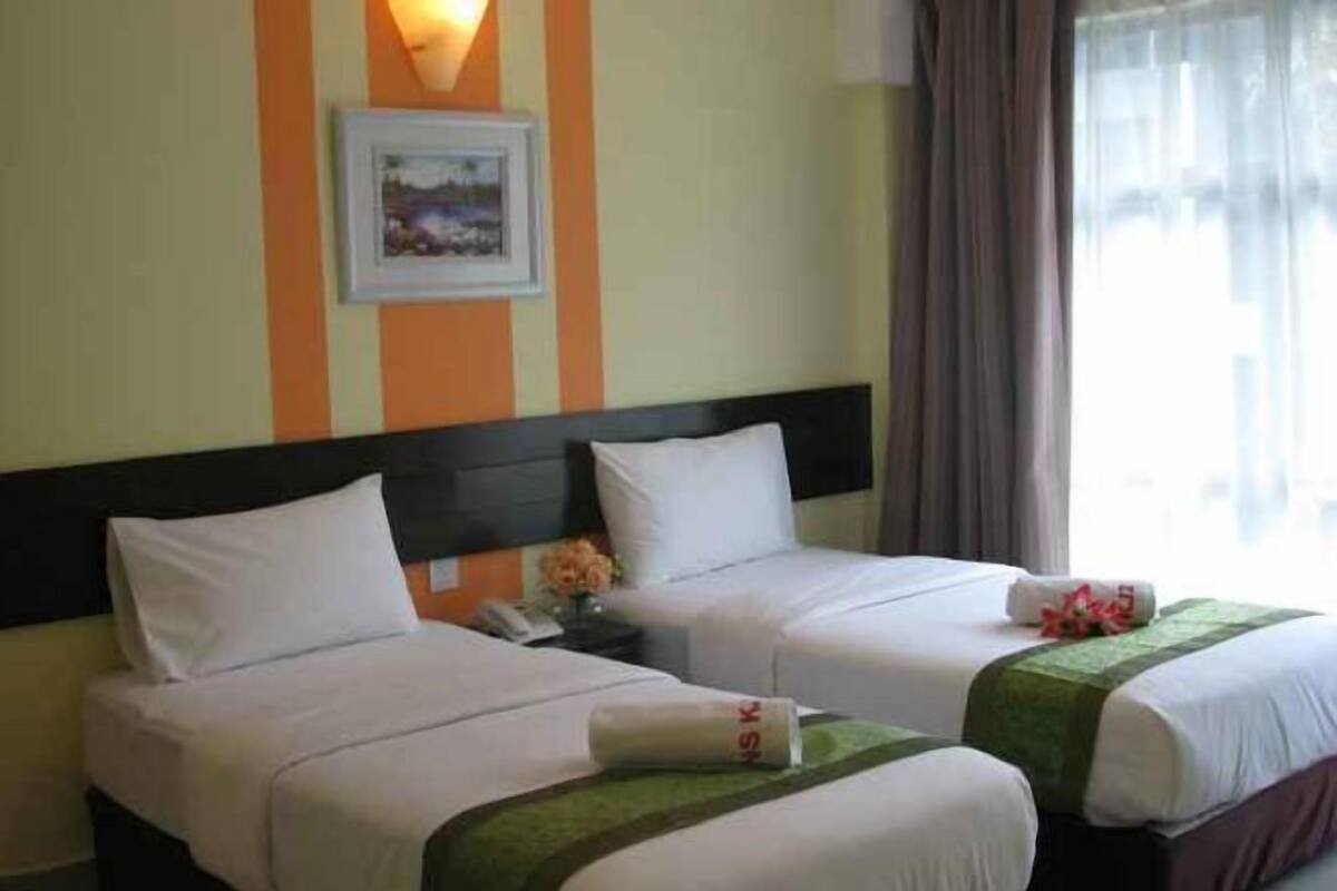 1 sovrum, skrivbord, gratis wi-fi och sängkläder