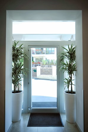 Interior entrance