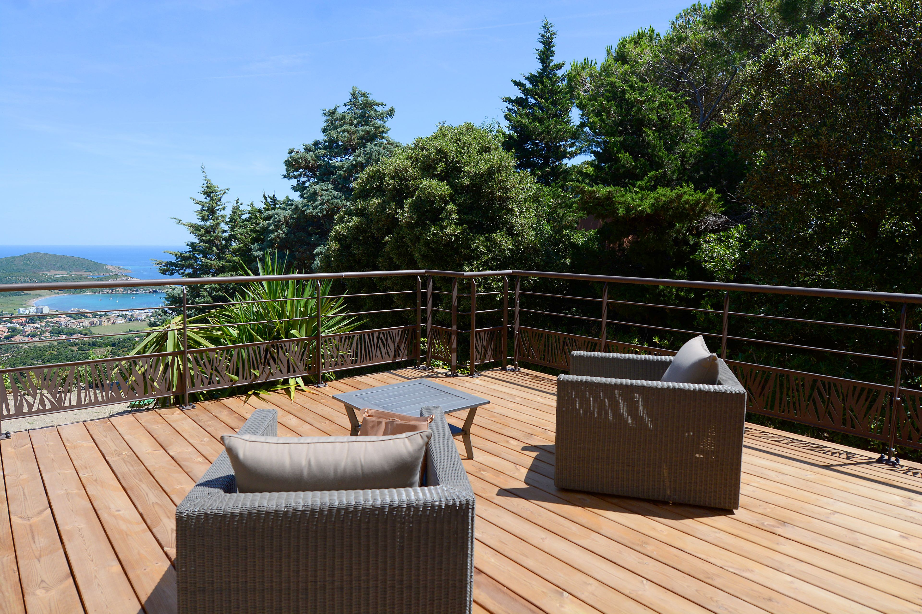 standard double room, accessible, sea view | terrace/patio