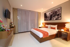 Deluxe Room, Pool View | Balcony view - Bakung Ubud Resort and Villa (Ubud)
