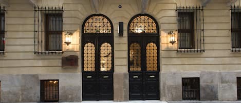 Entrada de la propiedad