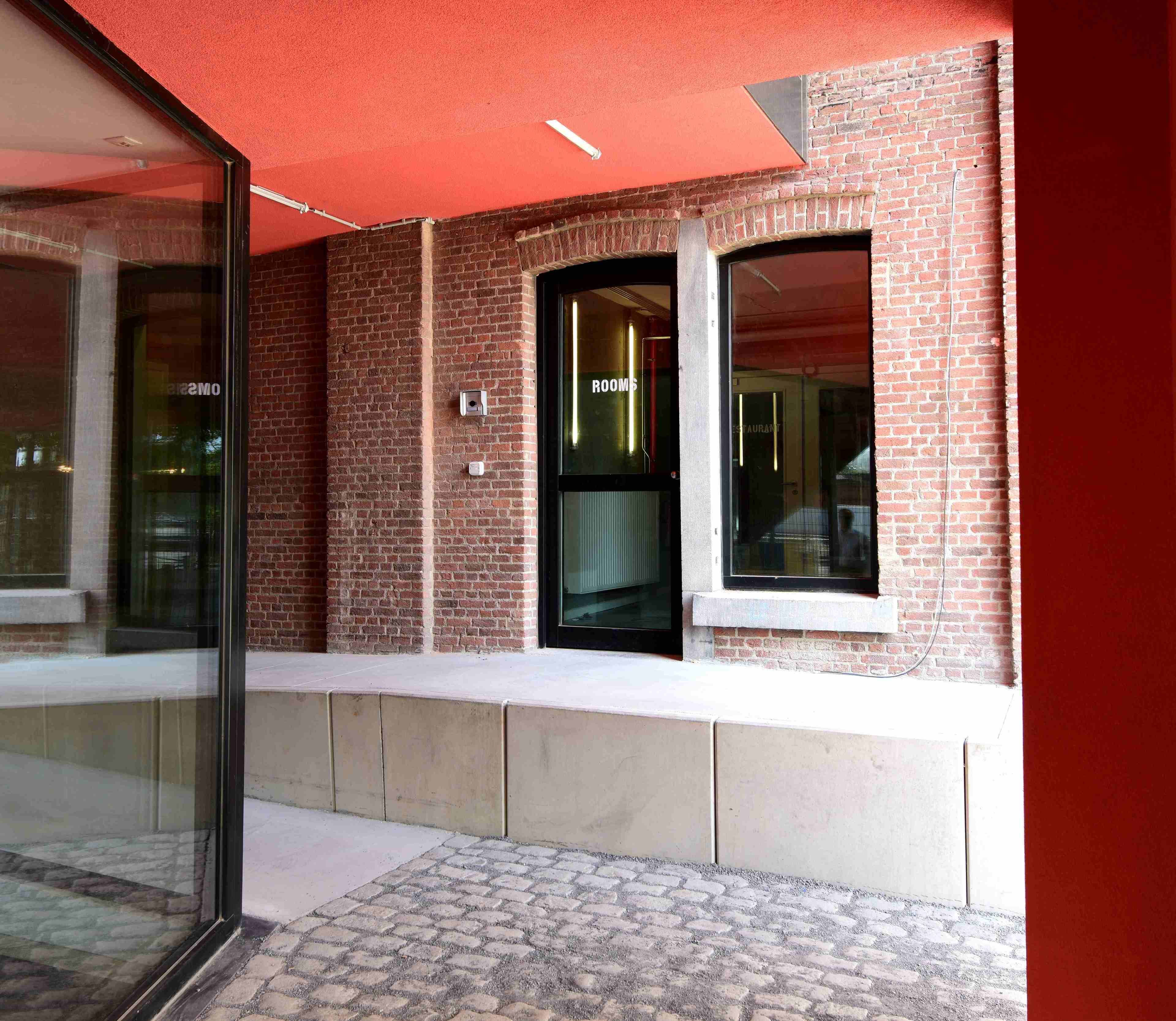 Entrée de l’hébergement