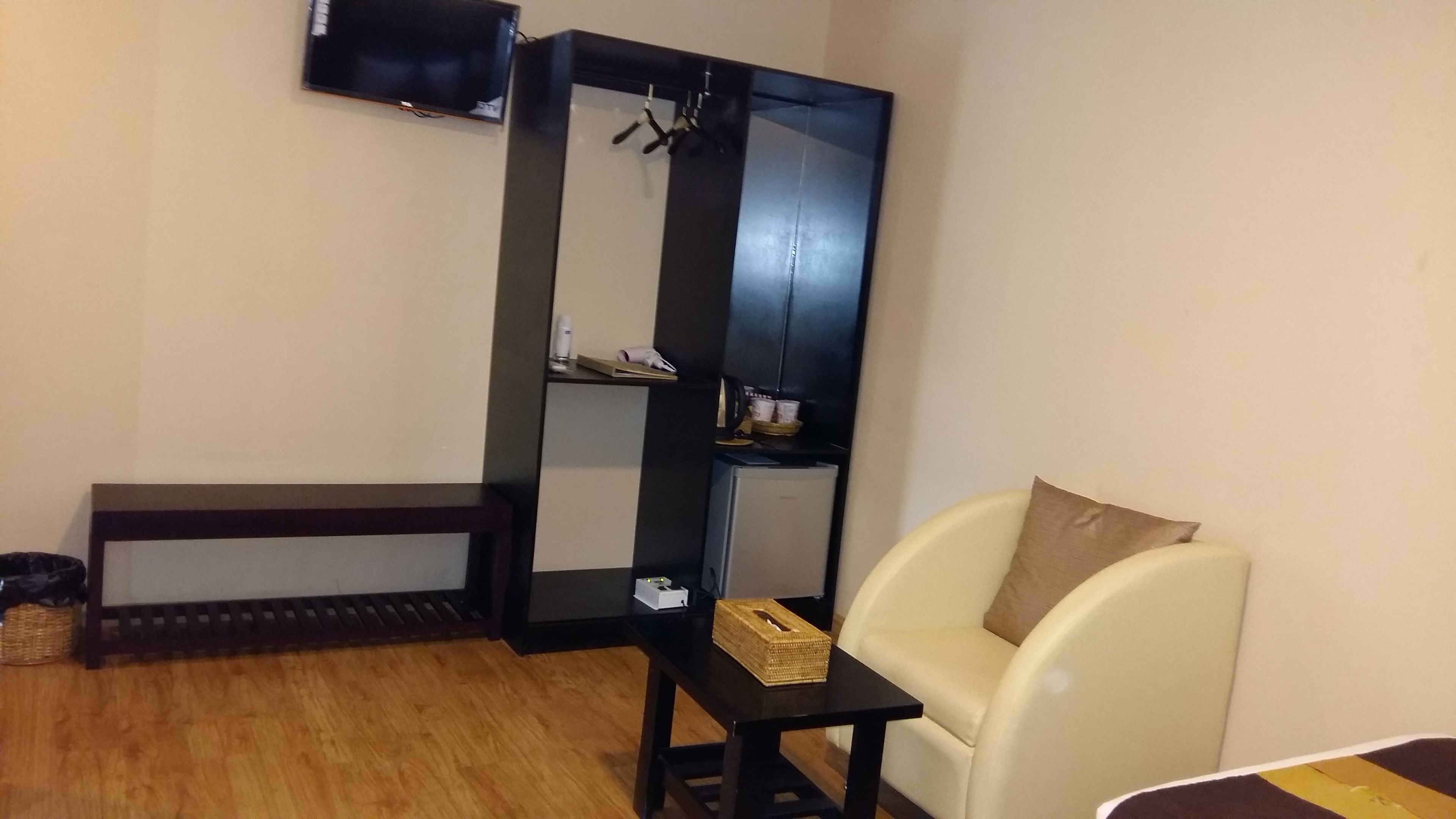 standard double or twin room, 1 bedroom, private bathroom, city view | minibar, in-room safe, desk, blackout curtains