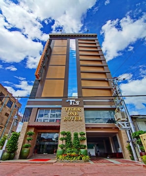 Façade de l’hébergement