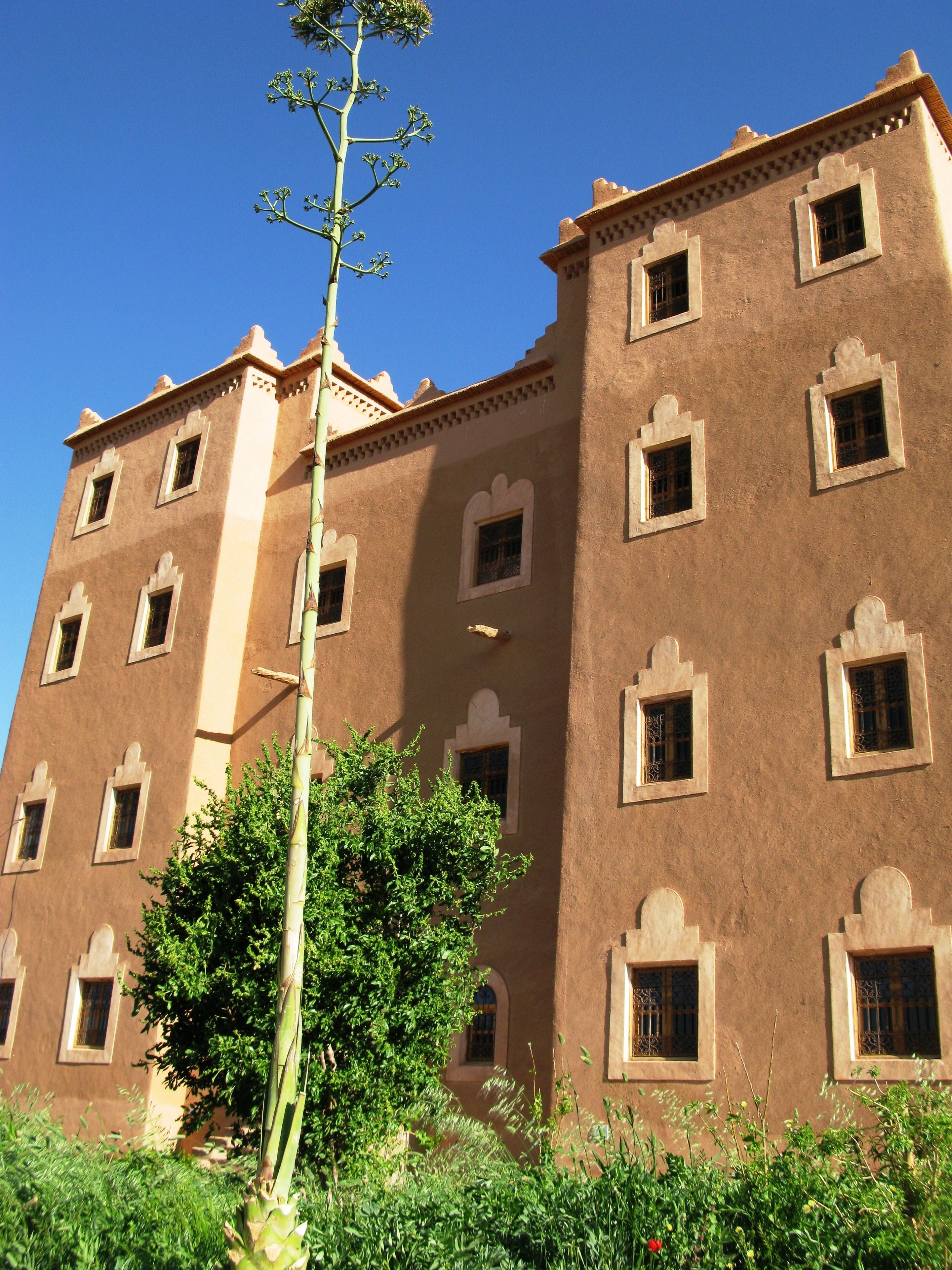 Konaklama yerinin ön cephesi