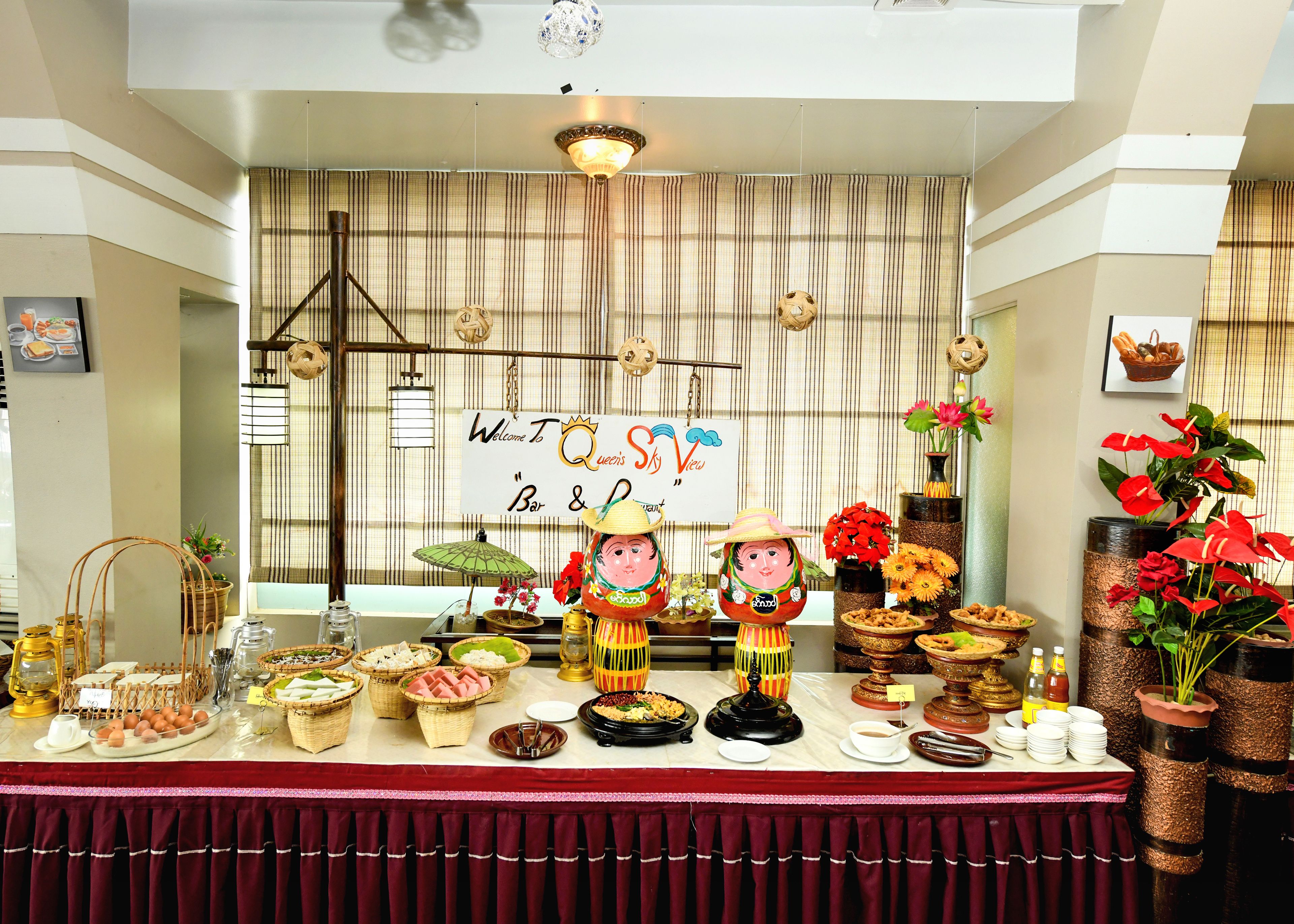 daily continental breakfast (mmk 5 per person)