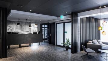 EntrĂ©e de lâhĂ©bergement