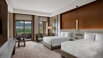 Room, 2 Double Beds, Non Smoking, Golf View (Balcony) | 1 bedroom, premium bedding, minibar, in-room safe