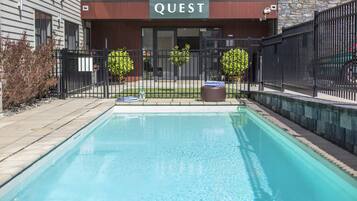 Seasonal outdoor pool
