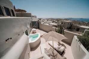 Suite (Pearl with outdoor Hot Tub) | Terrasse/patio