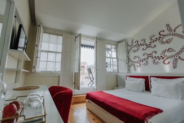 Standardværelse med dobbeltseng eller 2 enkeltsenge | Egyptiske bomuldslagner, dundyner, lydisolering