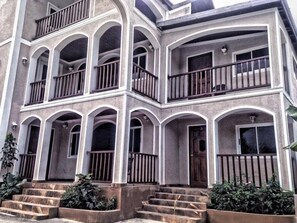 Façade de l’hébergement