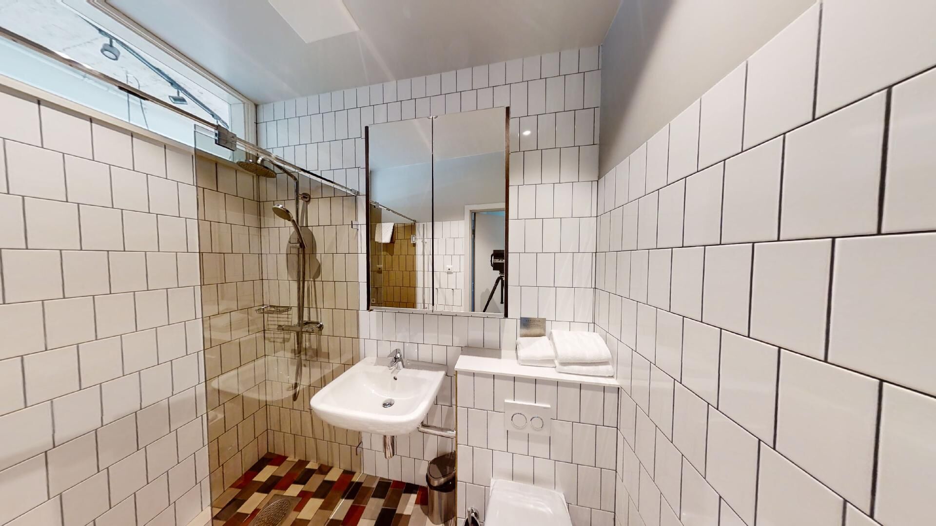 apartment, 1 bedroom, kitchenette | bathroom | shower, free toiletries, hair dryer, towels