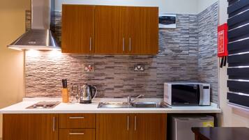 Superior Room | Private kitchen | Fridge