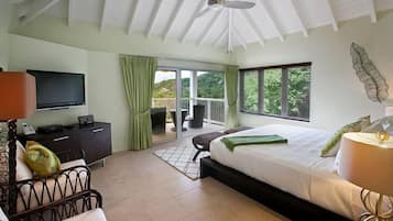 Villa, 3 Bedrooms, Ocean View | 3 bedrooms, in-room safe, iron/ironing board
