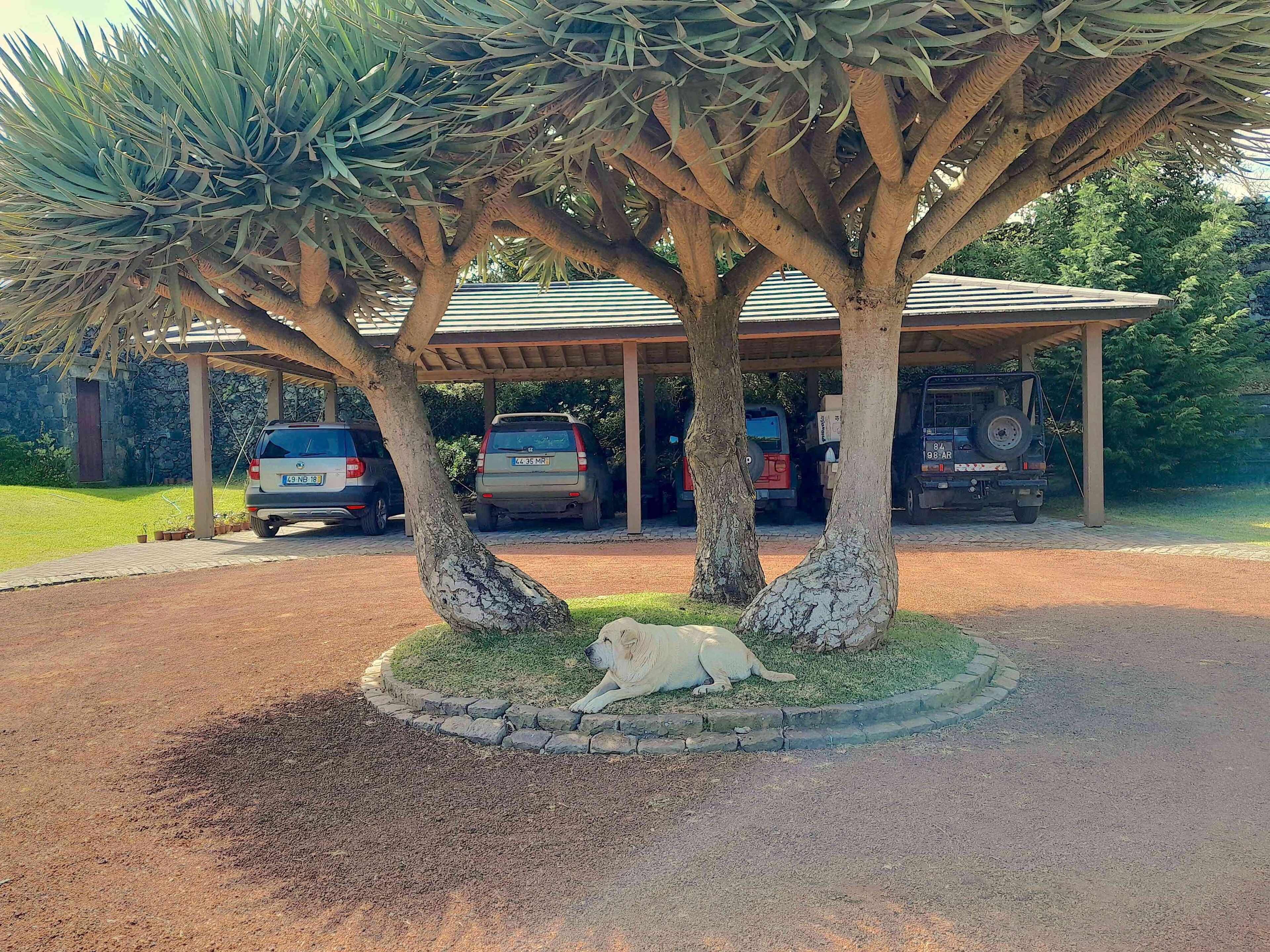 ด้านหน้าที่พัก