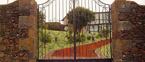 Fassade der Unterkunft