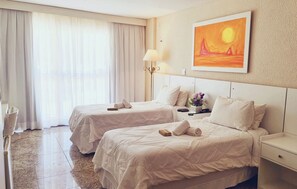 Ropa de cama hipoalergénica y minibar 