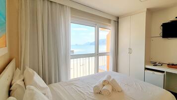 Standardzimmer, Balkon, Strandblick | Ausblick vom Zimmer