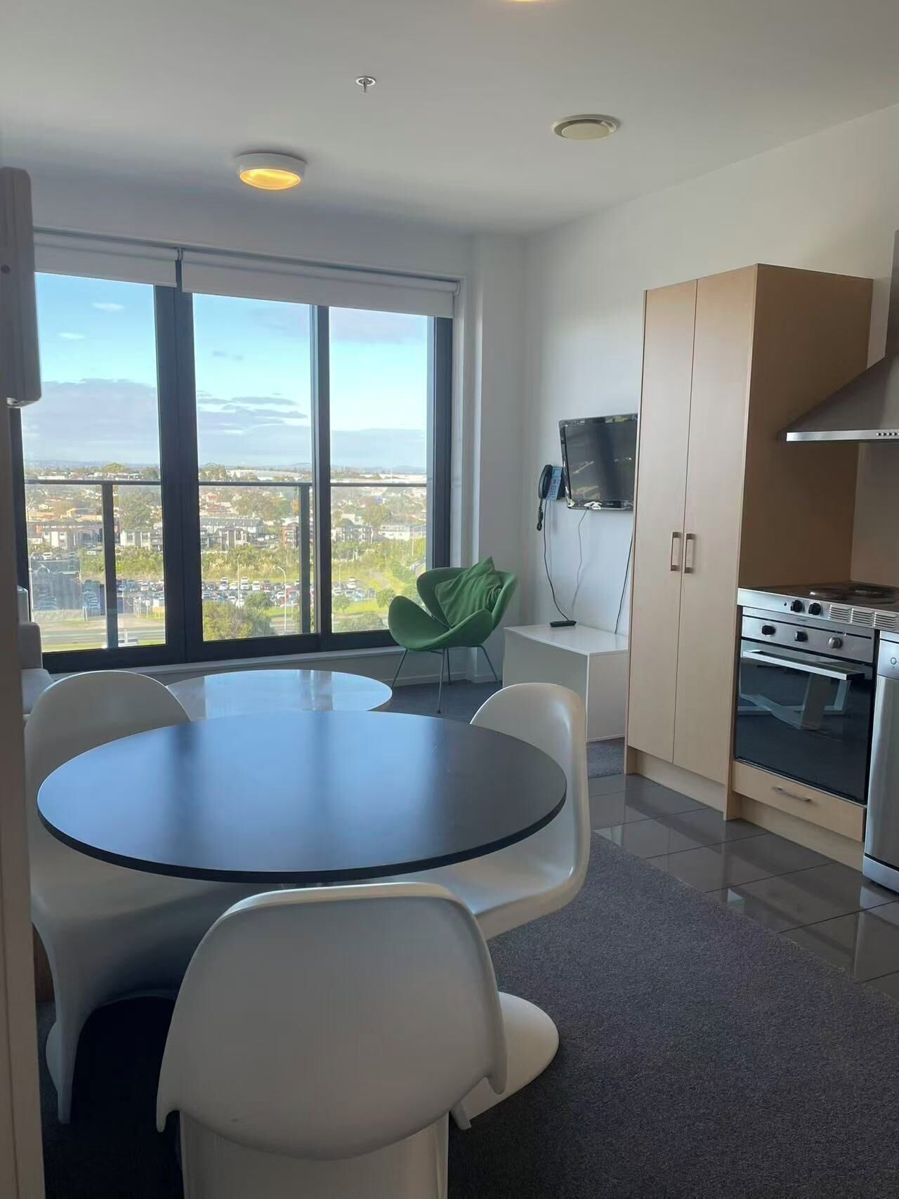 Standard Apartment, 2 Bedrooms, Balcony, City View | Living area | 32-inch LED TV with cable channels, TV