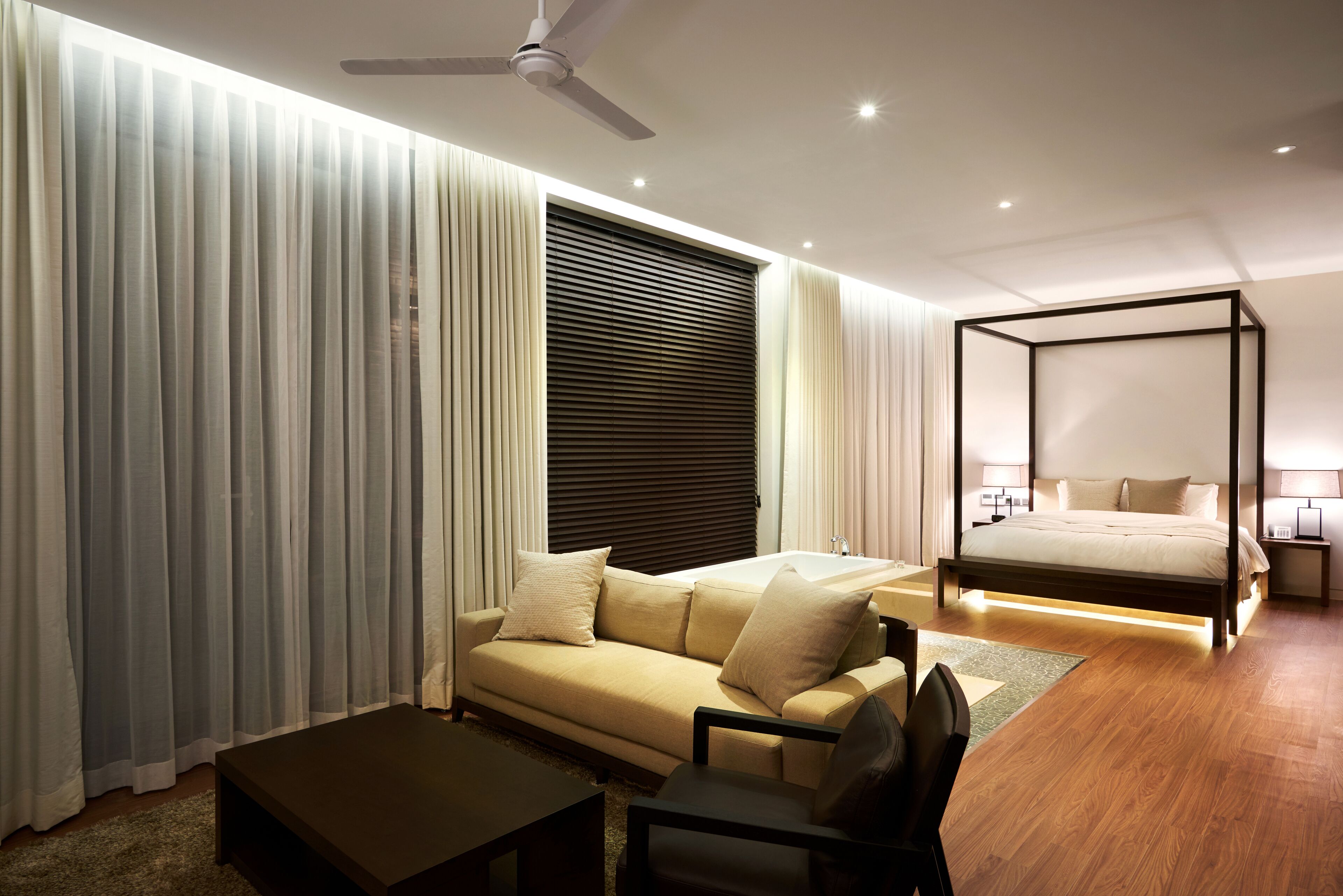 garden suite | 1 bedroom, egyptian cotton sheets, premium bedding, down duvets