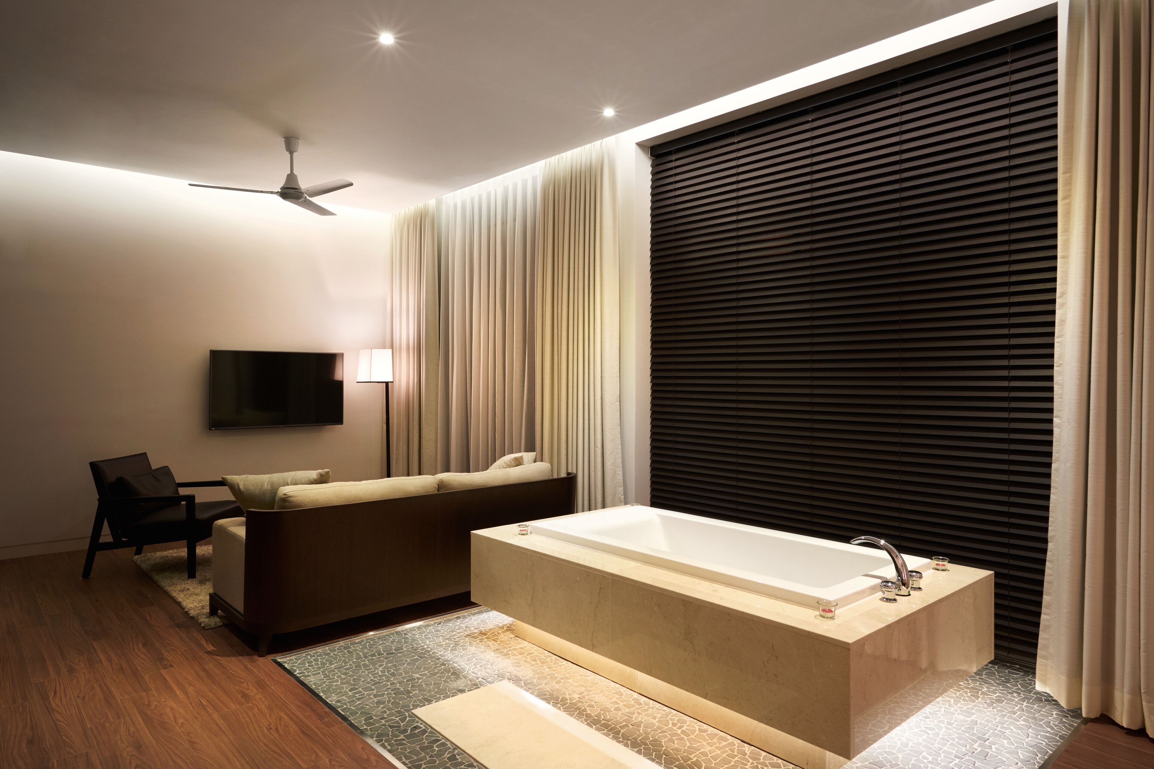 garden suite | 1 bedroom, egyptian cotton sheets, premium bedding, down duvets