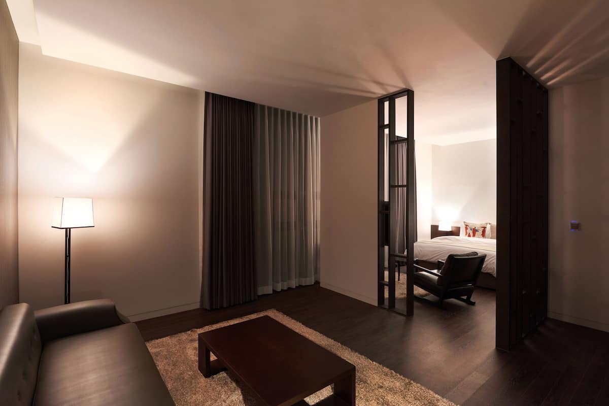 Premier Suite | 1 slaapkamer, lakens van Egyptisch katoen, luxe beddengoed
