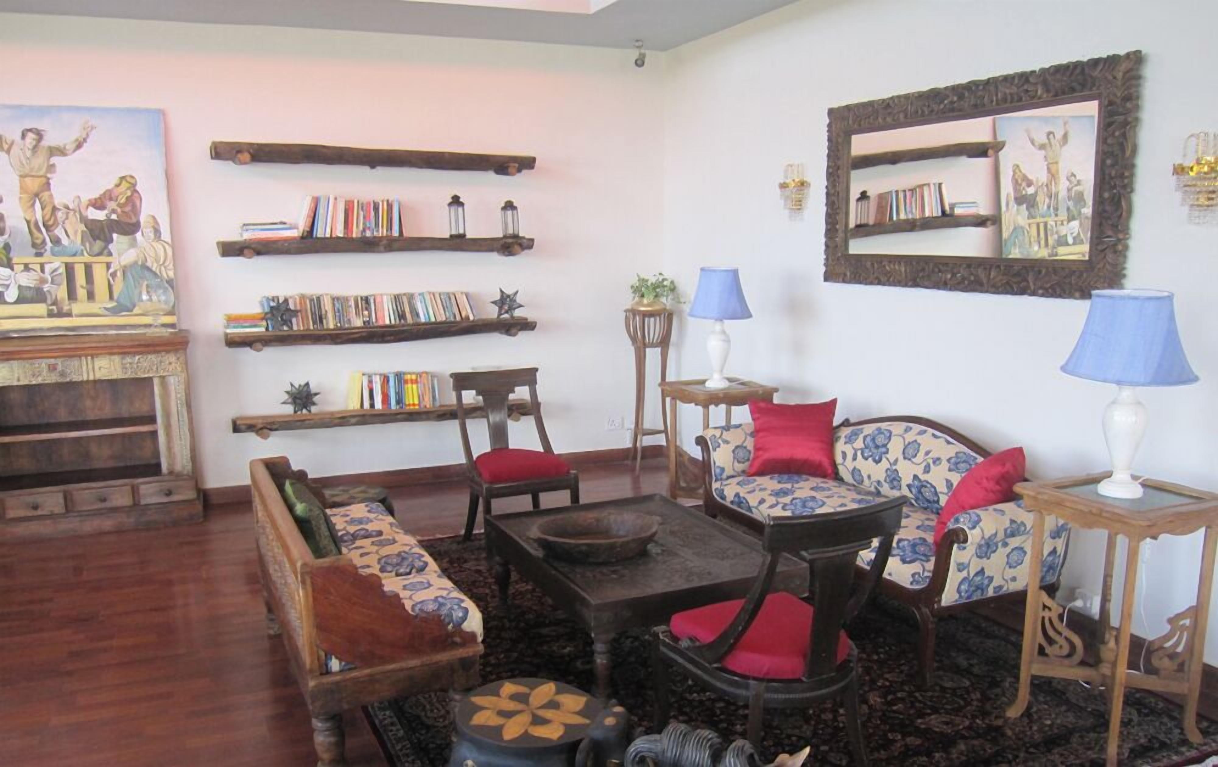 Lobby sitting area