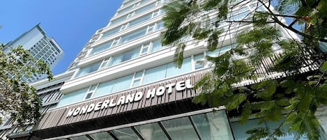 Fassade der Unterkunft