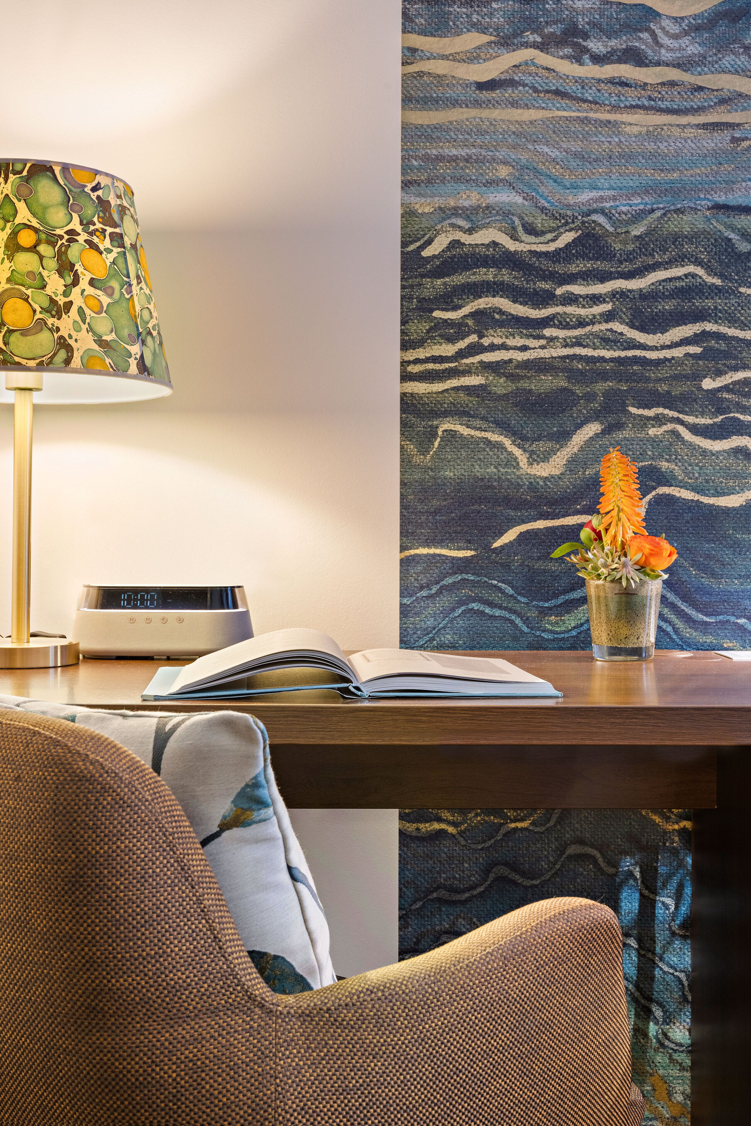 comfort single room | hypo-allergenic bedding, free minibar, in-room safe, desk