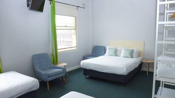 Basic Quadruple Room | Down comforters, Tempur-Pedic beds, blackout drapes, free WiFi